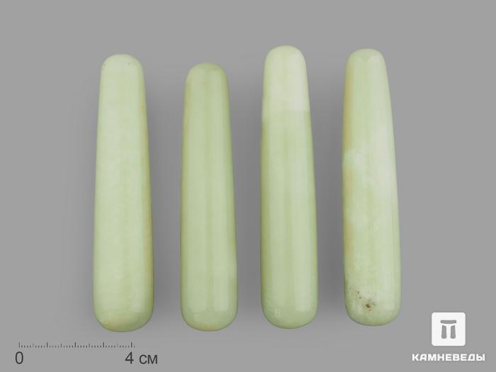 Конус массажный из зелёного нефрита, 10-10,5 см, 18585, фото 2