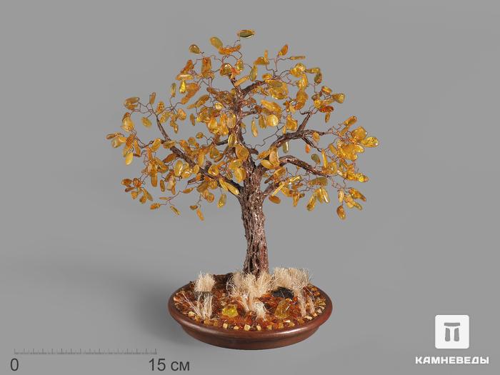 Дерево из янтаря, 37х32х20 см, 18184, фото 1