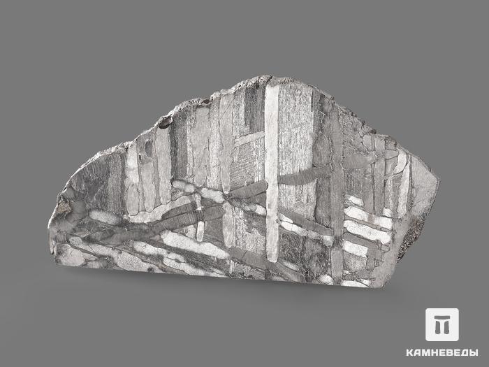 Метеорит «Сеймчан», пластина 7,5х3,8х0,2 см (33,4 г), 19835, фото 2