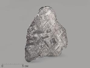 Метеорит Muonionalusta, пластина 12,2х10х0,2 см (101,5 г)