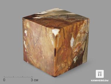Яшма. Куб из яшмы, 5,7х5,7 см