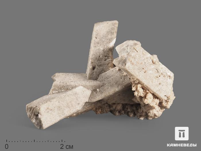 Целестин, сросток кристаллов 5,5х3 см, 20381, фото 1