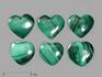 Сердце из малахита, 3х2,8х0,8 см, 20591, фото 1
