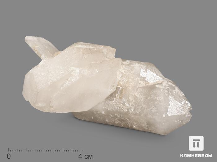 Кварц, сросток двухголовых кристаллов, 10,8х5,5х4,8 см, 20699, фото 1