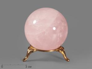 Шар из розового кварца, 56-57 мм