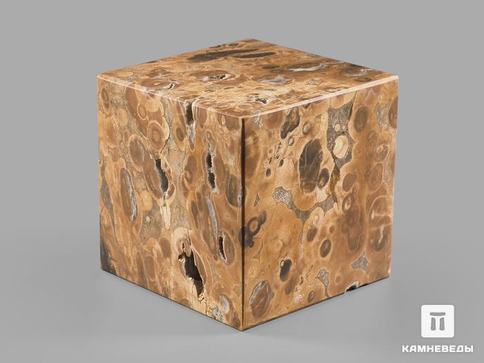 Куб из риолита, 6х6 см, 21892, фото 2