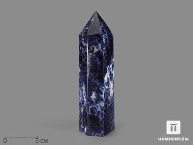 Содалит. Содалит в форме кристалла, 18,5х4,8х4,6 см