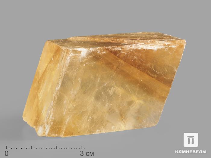Исландский шпат (кальцит), 4,5-6 см (180-200 г), 22458, фото 1