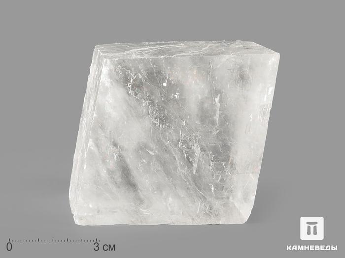 Исландский шпат (кальцит), 5-6 см (200-250 г), 22453, фото 1