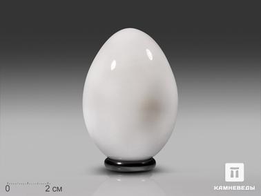 Кахолонг (разновидность опала), Опал. Яйцо из кахолонга (белого опала), 6,6х4,6 см