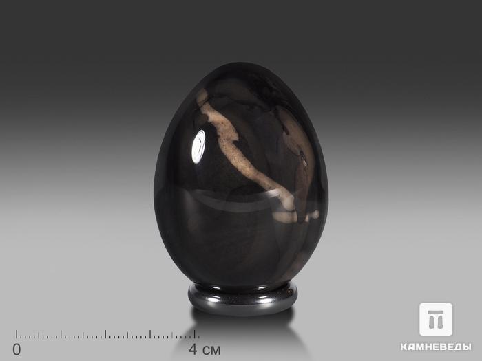 Яйцо из кремня, 5,5х4 см, 24445, фото 1
