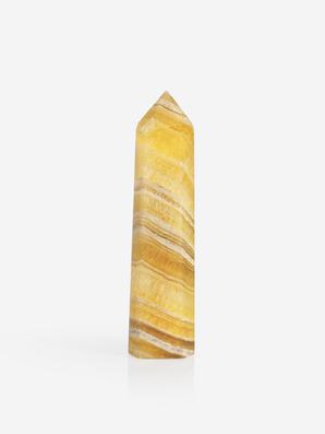 Флюорит жёлтый в форме кристалла, 9,5-11,5 см (140-160 г)