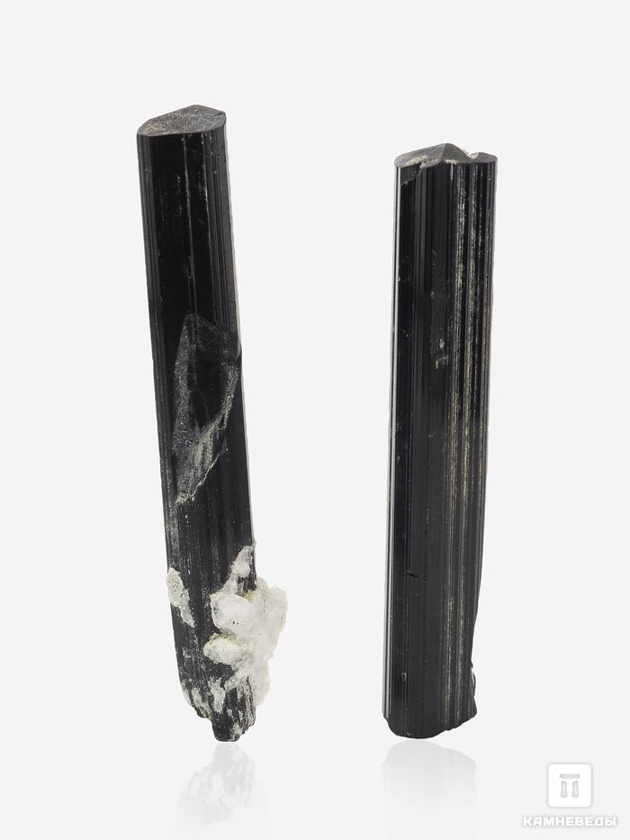 Шерл (чёрный турмалин), кристалл 5,5х1 см, 24751, фото 2