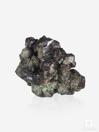 Андрадит, Меланит (чёрный гранат). Андрадит (меланит), 3,5-4 см