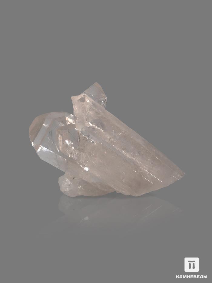 Горный хрусталь (кварц), сросток кристаллов 6,5-7,5 см, 10-89/45, фото 1