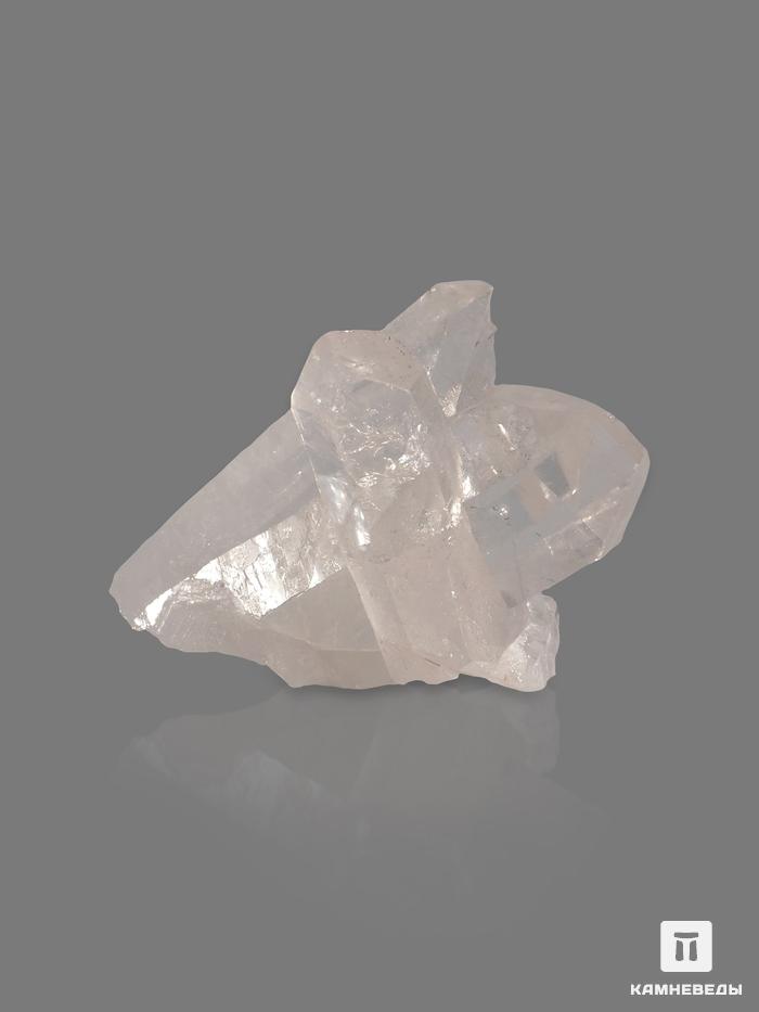Горный хрусталь (кварц), сросток кристаллов 6,5-7,5 см, 10-89/45, фото 2