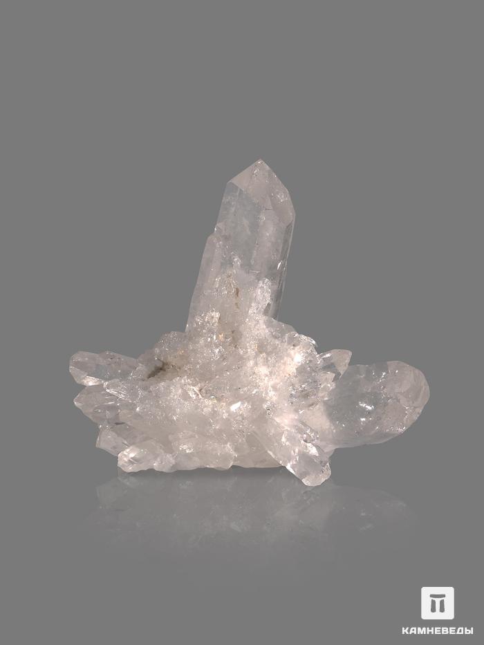 Горный хрусталь (кварц), сросток кристаллов около 6 см, 558, фото 1