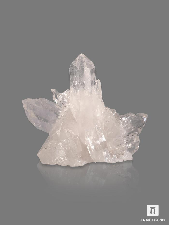 Горный хрусталь (кварц), сросток кристаллов около 6 см, 558, фото 2