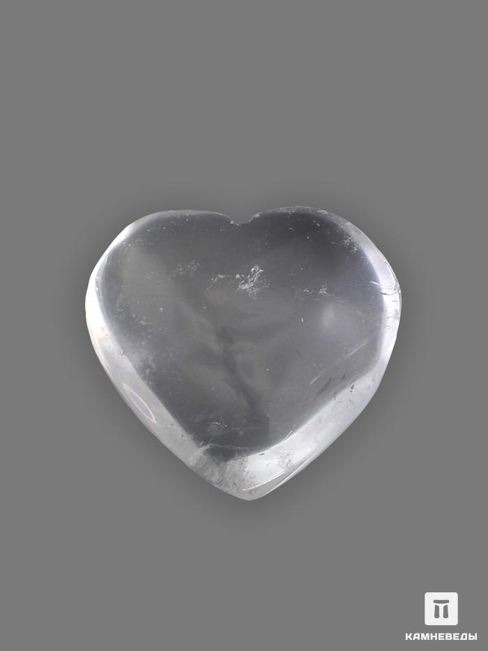Сердце из горного хрусталя (кварца), 3-3,5 см, 22299, фото 1