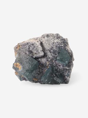 Флюорит, кристаллы на кварце 6-7 см