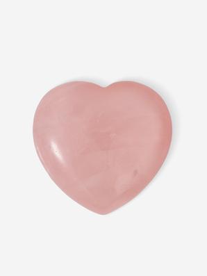 Сердце из розового кварца, 4х3,8х2 см