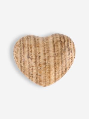 Сердце из арагонита, 4х3,3х2 см
