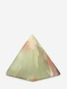 Пирамида из мраморного оникса, 3х3 см, 20-53, фото 2