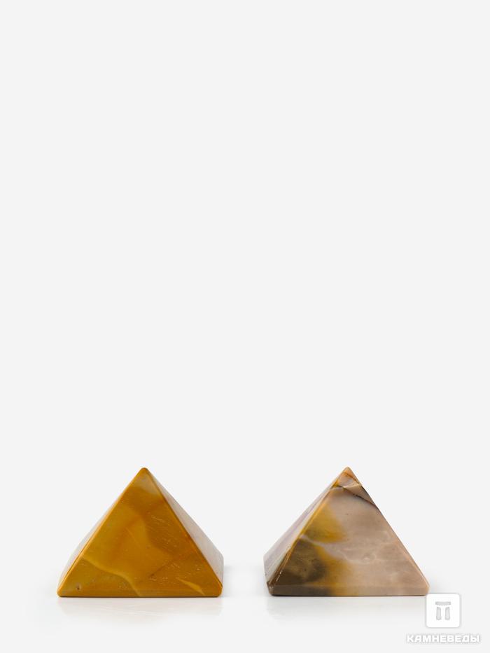 Пирамида из яшмы австралийской (мукаита), 5х5х3 см, 20-59, фото 3