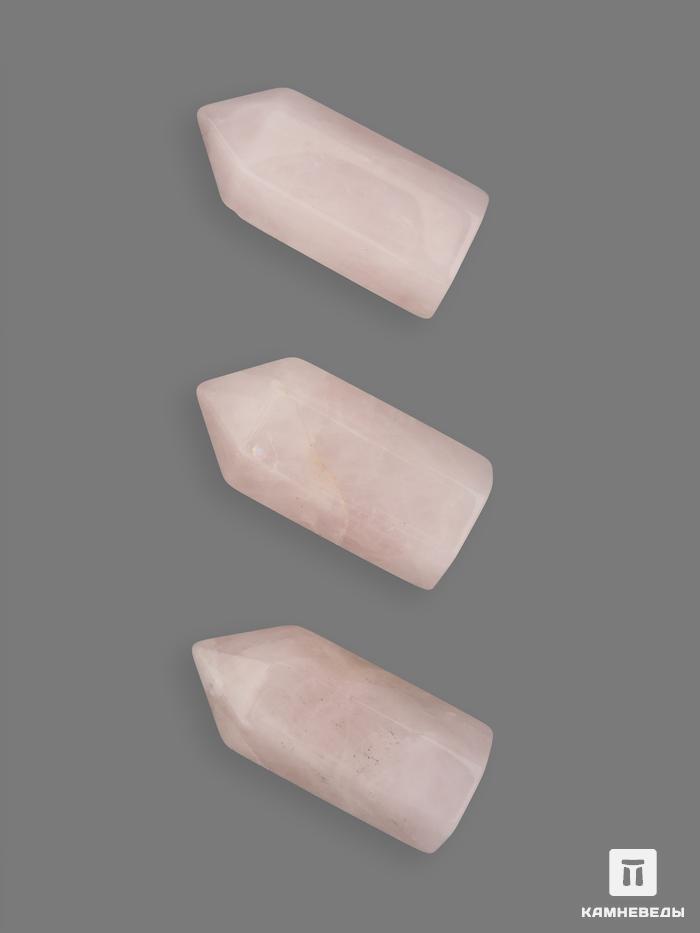 Розовый кварц в форме кристалла, 3,5х1,6х1,5 см, 71-14/9, фото 2