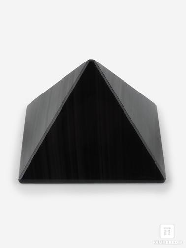 Обсидиан. Пирамида из обсидиана, 9х9х6,5 см