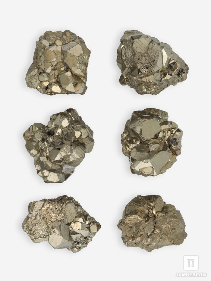 Пирит, сросток кристаллов 4-6 см (80-100 г), 1781, фото 2
