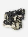 Пирит со сфалеритом, сросток кристаллов 5х3,7х3 см, 26495, фото 2