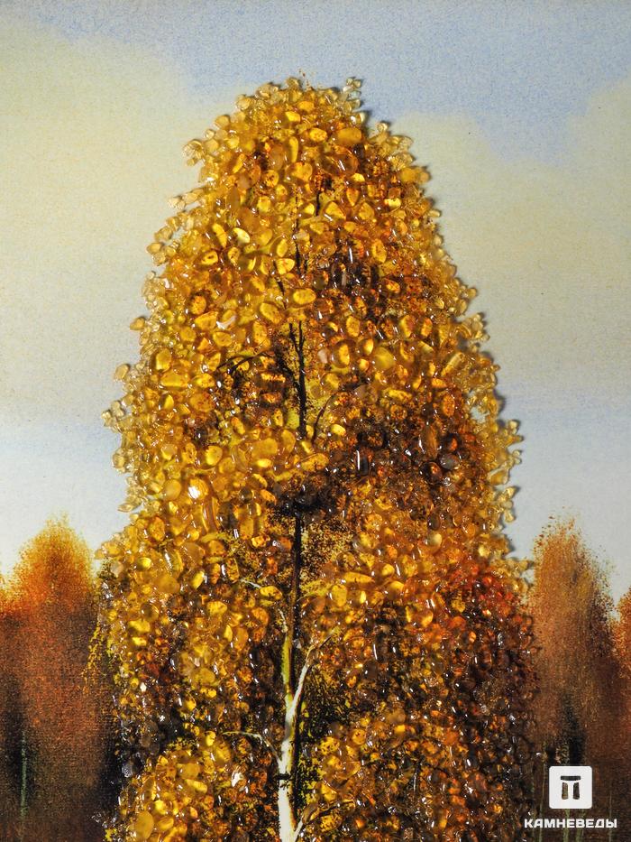 Картина с янтарём «Лес», 13523, фото 2