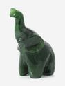 Слон из нефрита, 6,5х5х3,1 см, 5245, фото 1