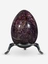 Яйцо из лепидолита, 6,4х4,6 см, 26548, фото 2