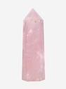 Розовый кварц в форме кристалла, 7-9 см (70-80 г), 26663, фото 2