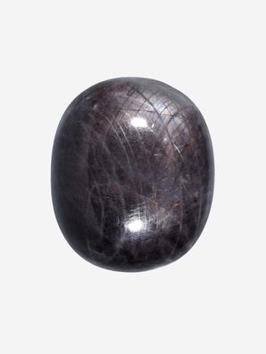 Корунд «Чёрный сапфир», полированная галька 3,2х2,7х1,2 см (109 ct)