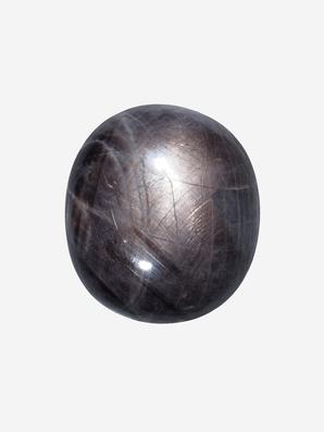 Корунд «Чёрный сапфир», полированная галька 2,8х2,5х1,3 см (95 ct)