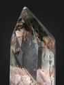 Горный хрусталь с фантомом, приполированный кристалл на деревянной подставке 30,5х13,5х12 см, 27328, фото 5