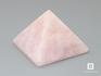 Пирамида из розового кварца, 5х5х3,4 см, 20-14, фото 1