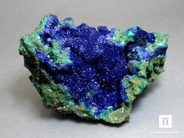 Азурит, Малахит. Азурит с малахитом, 10х6,4х5 см