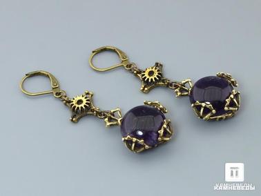 Аметист. Серьги с аметистом