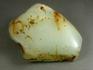 Нефрит белый, природная галька 6,6 см, 10-290/3, фото 1