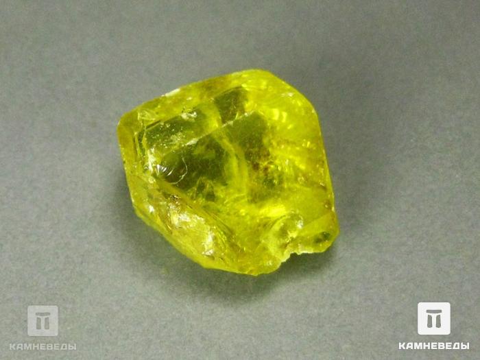 Сера самородная, кристалл 1,7х1,7х1 см, 10-6/3, фото 2