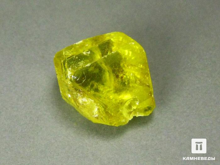 Сера самородная, кристалл 1,7х1,7х1 см, 10-6/3, фото 1