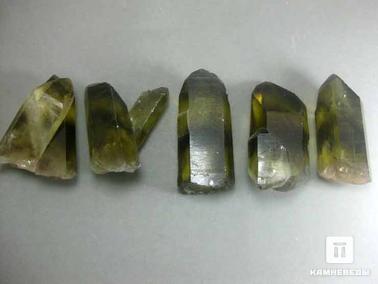 Цитрин. Цитрин с фантомом, кристалл 4,7х2х1,5 см