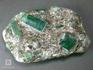 Берилл зелёный, кристаллы в сланце, 10-117/7, фото 2