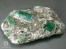 Берилл зелёный, кристаллы в сланце, 10-117/7, фото 3