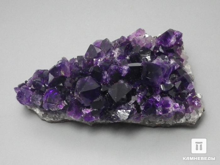 Аметист темный, друза 9х5,5х3 см, 10-167/20, фото 1