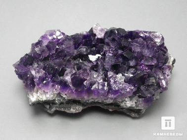 Аметист. Аметист темный, друза 8,5х4х4 см, II категория